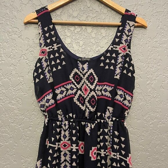 BePop Navy Lined Sleeveless Dress - Picture 2 of 10